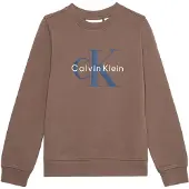 Calvin Klein Sudadera navy / marrón / blanco