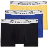 Ralph Lauren Calzoncillo boxer 'Classic' genciana / amarillo / negro / blanco