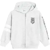 Cool Club Sudadera con cremallera gris