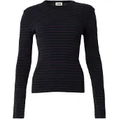 Drykorn Camiseta 'NURIT_2' navy / chocolate