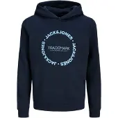 Jack & Jones Junior Sudadera 'JJBENSON' navy / azul claro