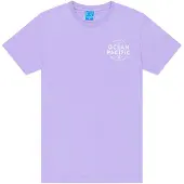 Ocean pacific Camiseta 'Santa Teresa' lila / blanco