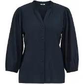 We fashion Blusa azul oscuro