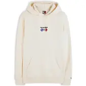 Tommy Hilfiger Sudadera 'NYC' crema / azul / rojo / negro