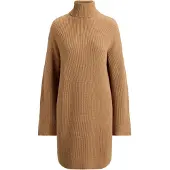 Ralph Lauren Vestido de punto camelo