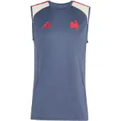 Adidas adidasCamiseta de rugby sin mangas Francia XL Shadow Navy / Cream White Hombre