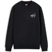 Tommy Hilfiger Sudadera negro / blanco