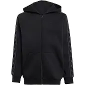 Adidas Sudadera con cremallera deportiva 'Messi' gris oscuro / negro