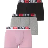 Diesel Calzoncillo boxer 'DAMIEN' gris moteado / eosin / negro / blanco