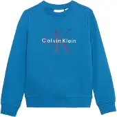 Calvin Klein Jeans Sudadera azul / navy / blanco