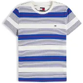 Tommy Hilfiger Camiseta 'ESS' azul real / rojo vivo / blanco