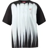 Diesel Camiseta 'T-BOXT-AA1' gris claro / negro / blanco