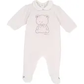 Chicco Pijama entero/body malva / rosa pastel