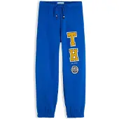 Tommy Hilfiger Pantalón 'VARSITY' azul / amarillo oscuro / negro / offwhite