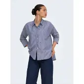 ONLY Blusa 'ONLNew Lina Grace' zafiro / blanco