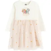 Cool Club Vestido beige / rosa