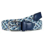 Howard London Cinturón 'Howard Braided Stretch Belt Andy Blue' azul