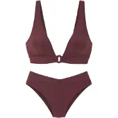 LASCANA Bikini marrón castaño