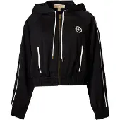 Michael Kors Sudadera con cremallera negro