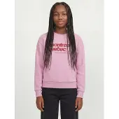 JJXX Sudadera 'JXMerle' rosa / rojo oscuro