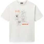 Napapijri Camiseta 'Sunda' langosta / negro / blanco natural
