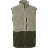 Icepeak Chaleco 'MANNINGTON' caqui / verde claro