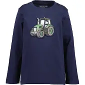 Blue Seven Camiseta navy / verde pastel / negro / blanco
