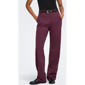 ONLY Pantalón 'ONLPoptrash' rojo vino
