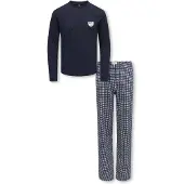 ONLY GIRLS Pijama 'KOGRILA' marino / blanco