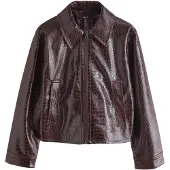 Next Chaqueta de entretiempo rojo vino