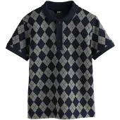Next Camiseta navy / caqui