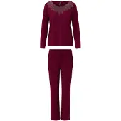 Lingadore Pijama burdeos