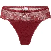 Lingadore Tanga burdeos
