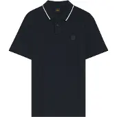 BOSS Camiseta 'Passerford' navy / blanco