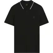 BOSS Camiseta 'Passerford' negro / blanco