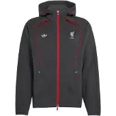 Adidas Sudadera con cremallera 'Lfc Teamgeist 26' antracita / rojo