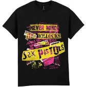 Sex Pistols Camiseta 'Never Mind The Bollocks T-Shirt' negro