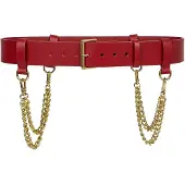 Haute Cuir Cinturón rojo
