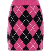 MyMo ROCKS Falda rosa / negro / blanco