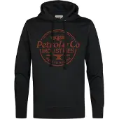 Petrol Industries Sudadera antracita / rojo
