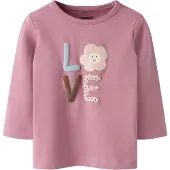 Name it Camiseta 'NBFLUA' beige / azul claro / marrón / malva