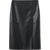 Mango Falda 'PENCIL' negro