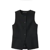 Mango Chaleco para traje 'NAPOLI' negro
