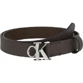 Calvin Klein Cinturón marrón oscuro / plata