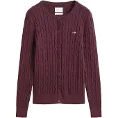 Gant Cárdigan rojo vino