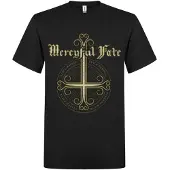 Rockshirts Camiseta 'Mercyful Fate Cross T-Shirt' negro