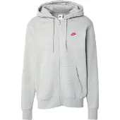 Nike Sudadera con cremallera 'CLUB' gris