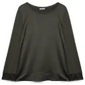 Fiorella Rubino Camiseta verde hierba