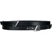 Haute Cuir Cinturón 'Divergent Belt' negro