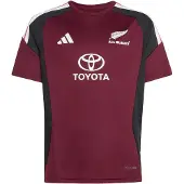 Adidas Camiseta funcional 'All Blacks' borgoña / negro / blanco